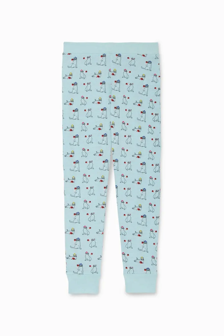 Romantic Kitty Pajamas