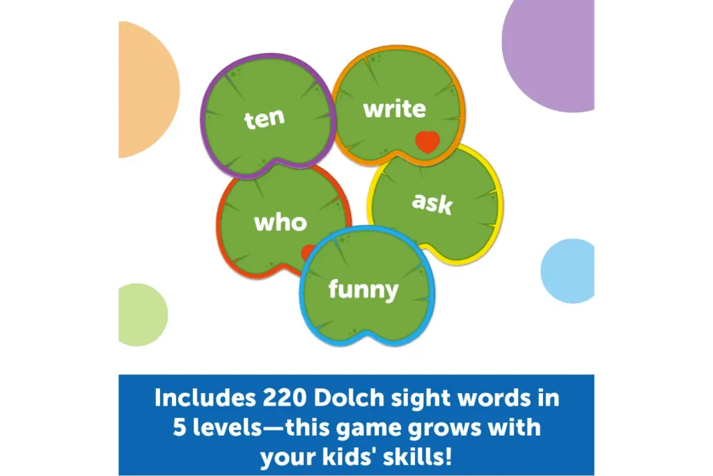 Sight Words Toss Game