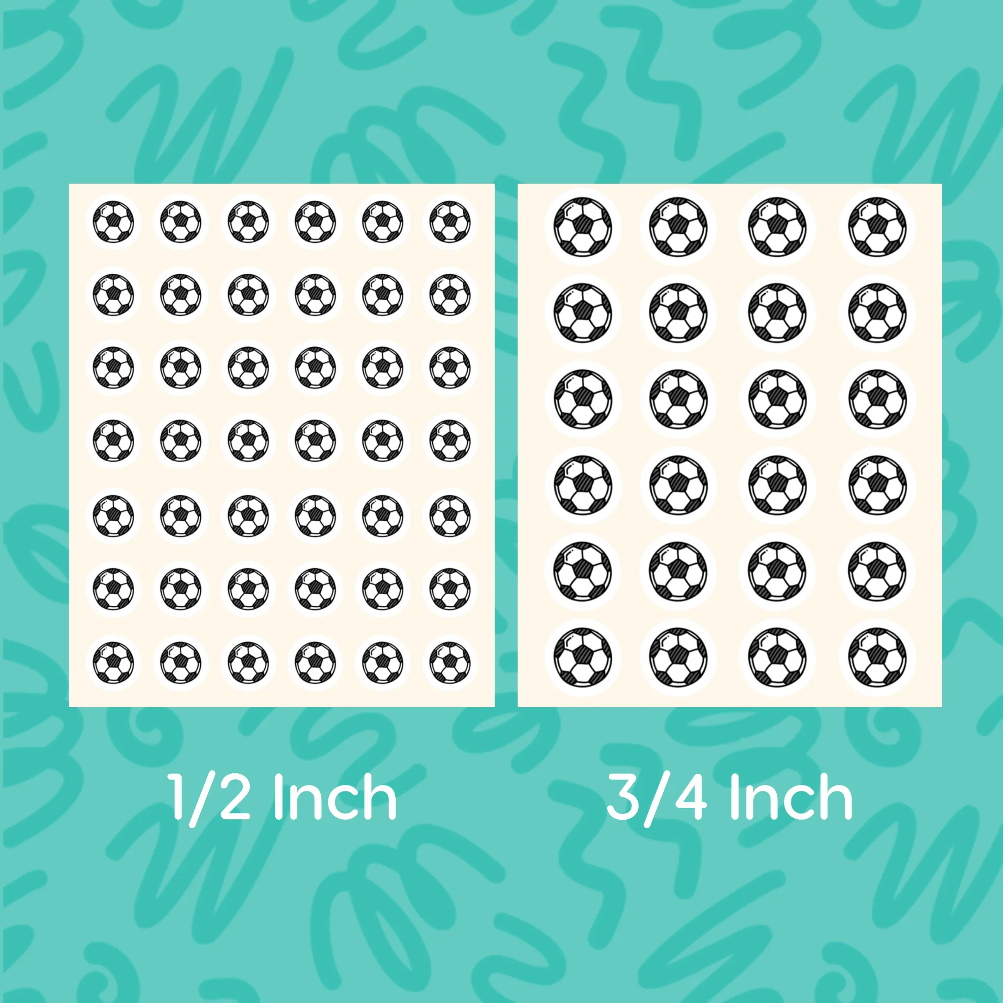 Soccer Planner Stickers Sport Sticker Soccer Game Sticker Soccer Practice Sticker for Planner and Calendar