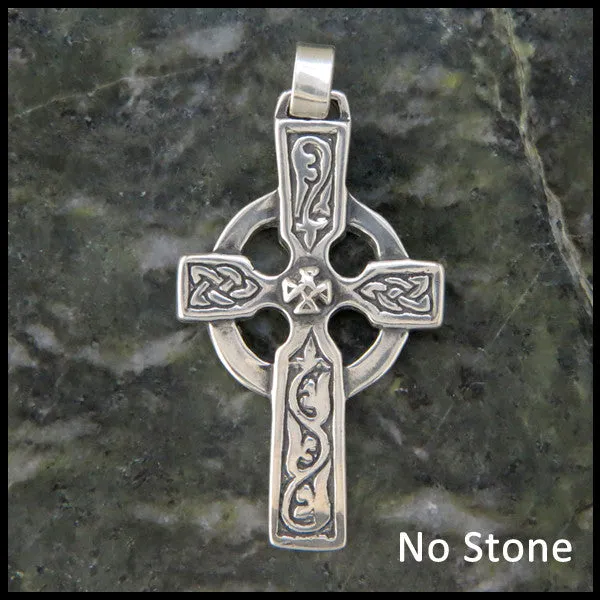 Sterling Silver Abbey Cross Pendant