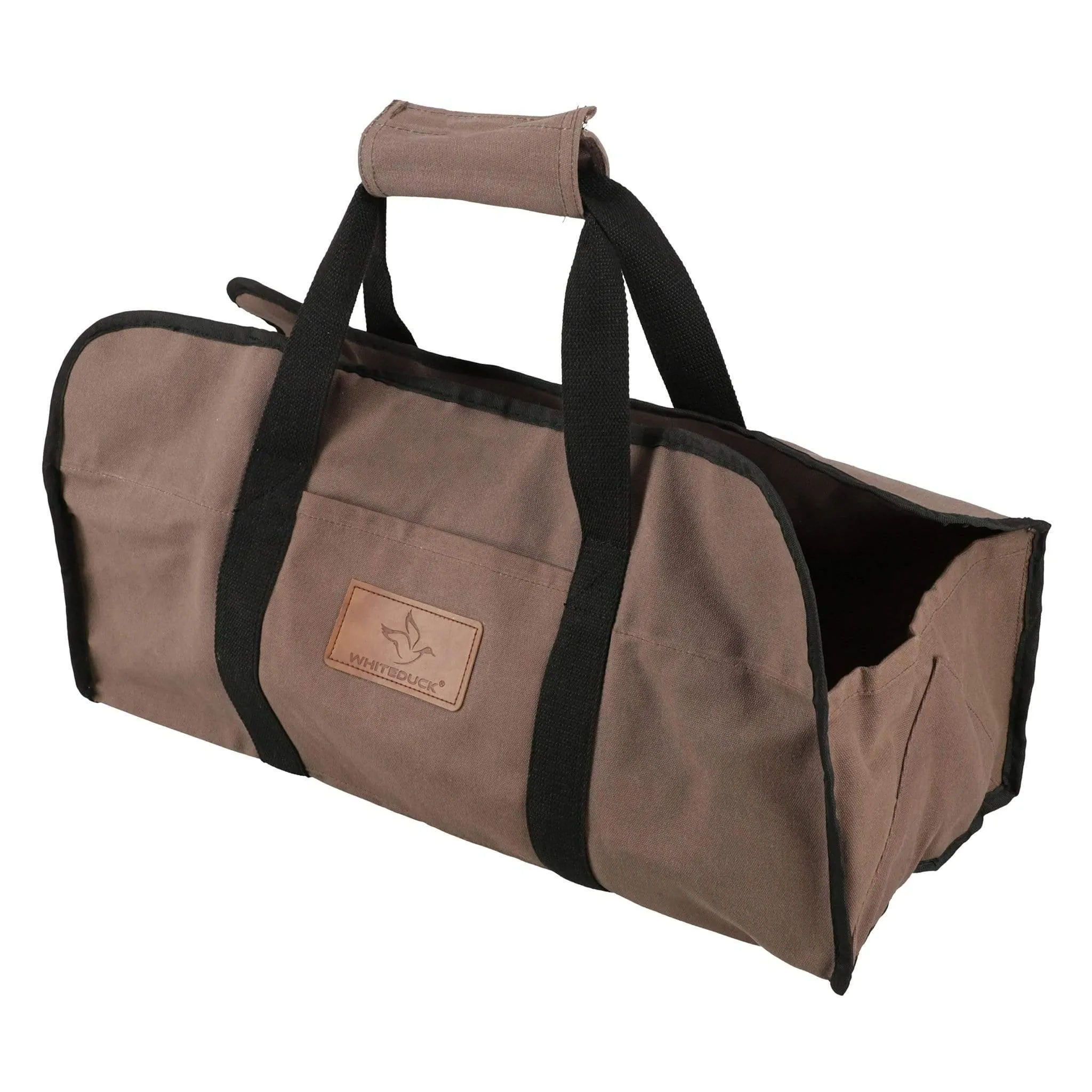 Tote Shape Canvas Firewood Log Carriers