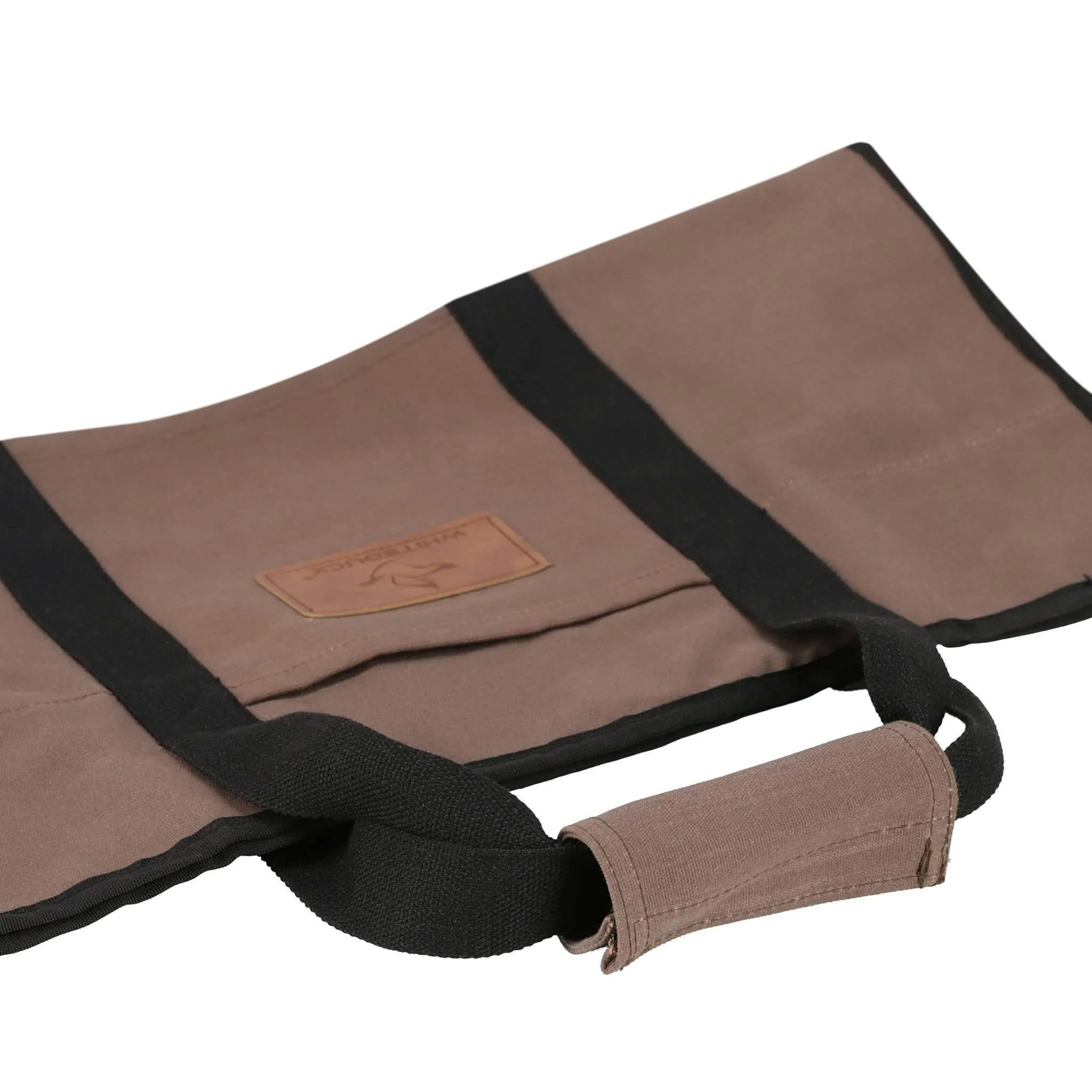 Tote Shape Canvas Firewood Log Carriers