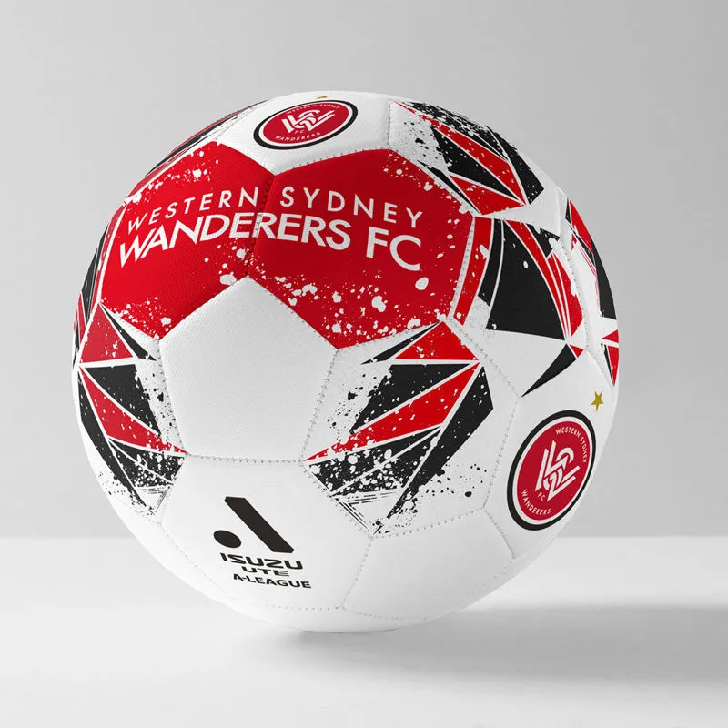 Western Sydney Wanderers A-League Soccer Ball